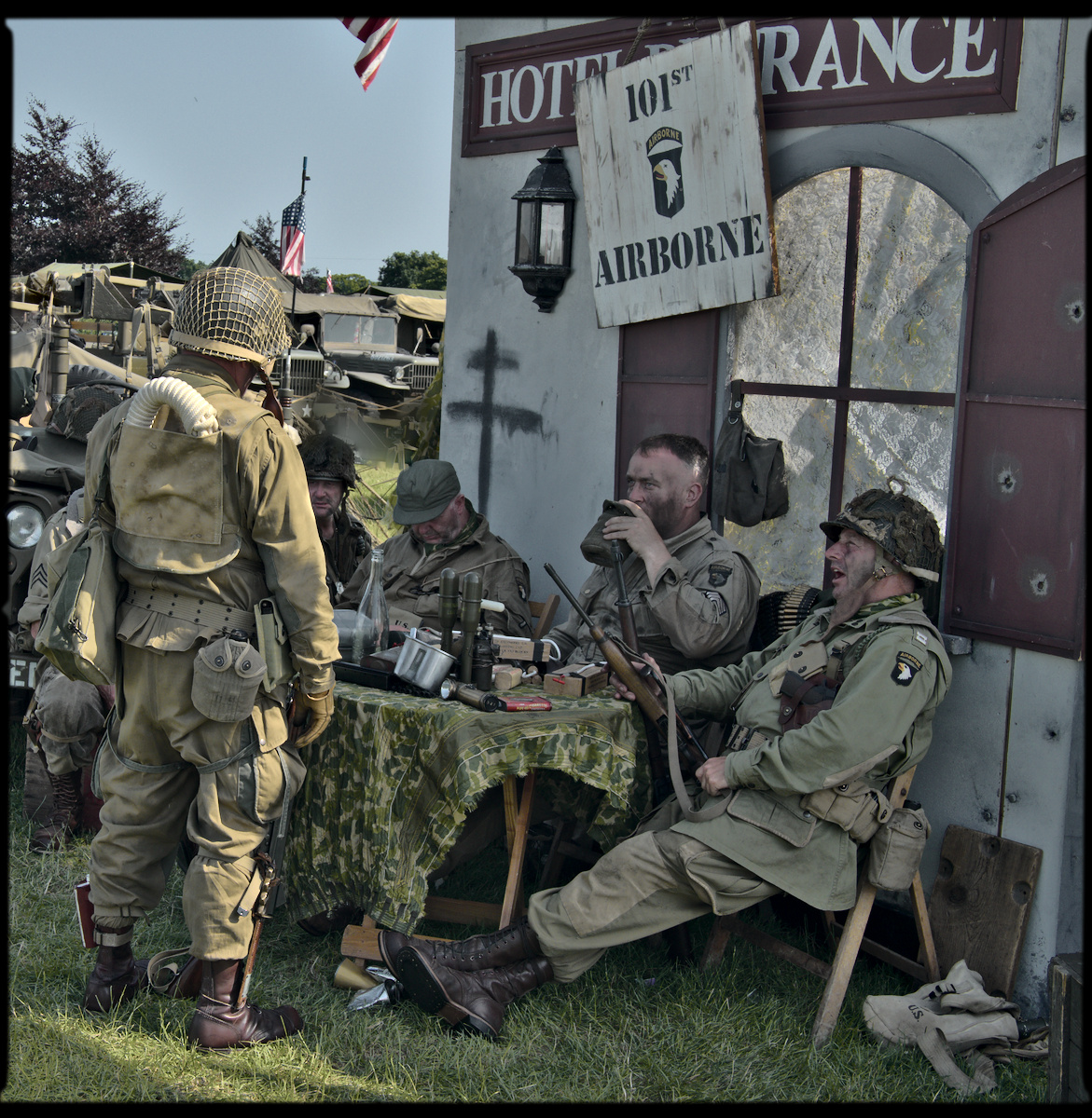 St Mare Eglise - June 4th 1944. Bygone Days 1st
